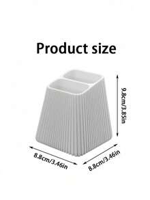 1/2pcs Modern Striped Remote Control Storage Box, Remote Control Organizer, Decorative Storage, Vertical Stripe Design, Convenient Access, Suitable For TV, Air Conditioner And Other Home Remote Control Storage, Home Decor, Decorative Ornament, Storage, Dorm Storage, Desktop Organization, Halloween, Christmas, Wedding - Multiple Styles - View 5
