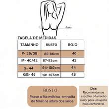 Conjunto 5 Sutiã Bojo Soutien Malha Canelada Básico Reforçado Sutiãs Femininos Confortável Lingerie Moda Íntima Feminina Adulto Mulheres - Neutras - Visão 12