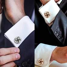 2 Sets Metal Shirt Cufflinks For Men, 4-Piece Set - General + Stainless Steel and Silver. - View 8