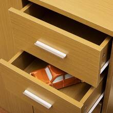 Modern Display Cabinet Cupboard Unit Sideboard Buffet Living Room Furniture Unit, L100*W35.5*H83cm - FRSB13YE02S10001 - View 5