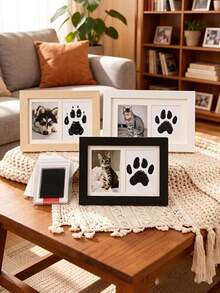 3-Color Wooden Pet Memorial Photo Frame - Exclusive Cat & Dog Photo Frame, Pet Memorial Design, Pet Loss Memorial Gift, Perfect As A Sincere Gift For People Who Have Lost Their Pets - Multicolor - View 8