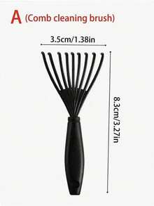 1pc Magic Detangling Comb Boxed 4 Colors Anti-Static Massage Hair Brushes Air Cushion Hairbrush Comb Festival Gift Box Comb - A - View 12