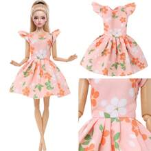 5pcs Set Polyester Fashion Doll Clothes, 11.5 Inch 1:6 Doll Casual Dress Set, Suitable As Children's Day/Birthday Gift (Doll Not Included) - Multicolor - View 6