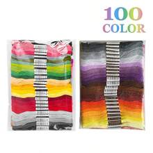 150/100/50 Colors Embroidery Thread, Colorful Cross Stitch Thread, Embroidery Thread Set, Embroidery Beginner DIY Handmade Kit - A - View 7