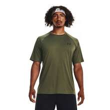 Under Armour Mens Tech T-Shirt - Marine Green - View 3