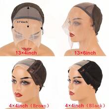 13x4 13x6 4x4 Lace Wig Cap, Adjustable Ventilating Wig Making Cap For DIY Wigs, Brown & Black Available, Halloween - View 1