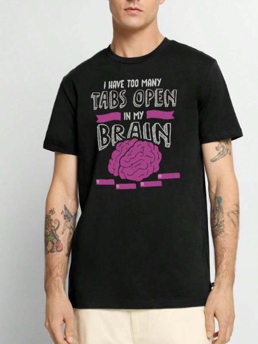 Women T-Shirts - 黑色 - 查看 1