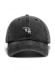 1 Peça Boné de Beisebol Unissex com Letra Bordada, Boné Casual com Aba de Pato, Proteção Solar para Esportes ao Ar Livre e Escalada, Ajustável, Boné Trucker Estilo Hip-Hop de Rua, Mesmo Estilo para Homens e Mulheres, Adequado para Todas as Estações Primavera Verão Outono Inverno, Presente Perfeito para Dia dos Namorados, Despedida de Solteiro, Dia dos Pais, Dia das Mães, Dia do Professor, Volta às Aulas, Halloween, Noiva, Estudante, Professor - convencional - Visão 12