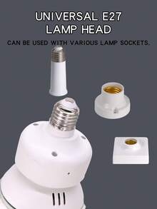 易安裝智慧風扇燈附遙控器－3種可調模式與風速，85-265V，E27燈座，適合臥室、浴室、廚房、客廳 - 均碼 - 查看 11