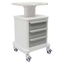 Ubfhonsi Utility Cart, Mobile Storage Cart, Commercial Hospital Office Lab Cart - White - View 6