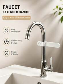 2/1pc Adjustable Faucet Towel Rack, Universal Faucet Mount Towel Holder, No-Drill Sink Storage Rack, Suitable For Kitchen Towels And Rags, Space-Saving Rag Drying Rack, Bathroom Kitchen Sink Accessories - Multicolor - View 3