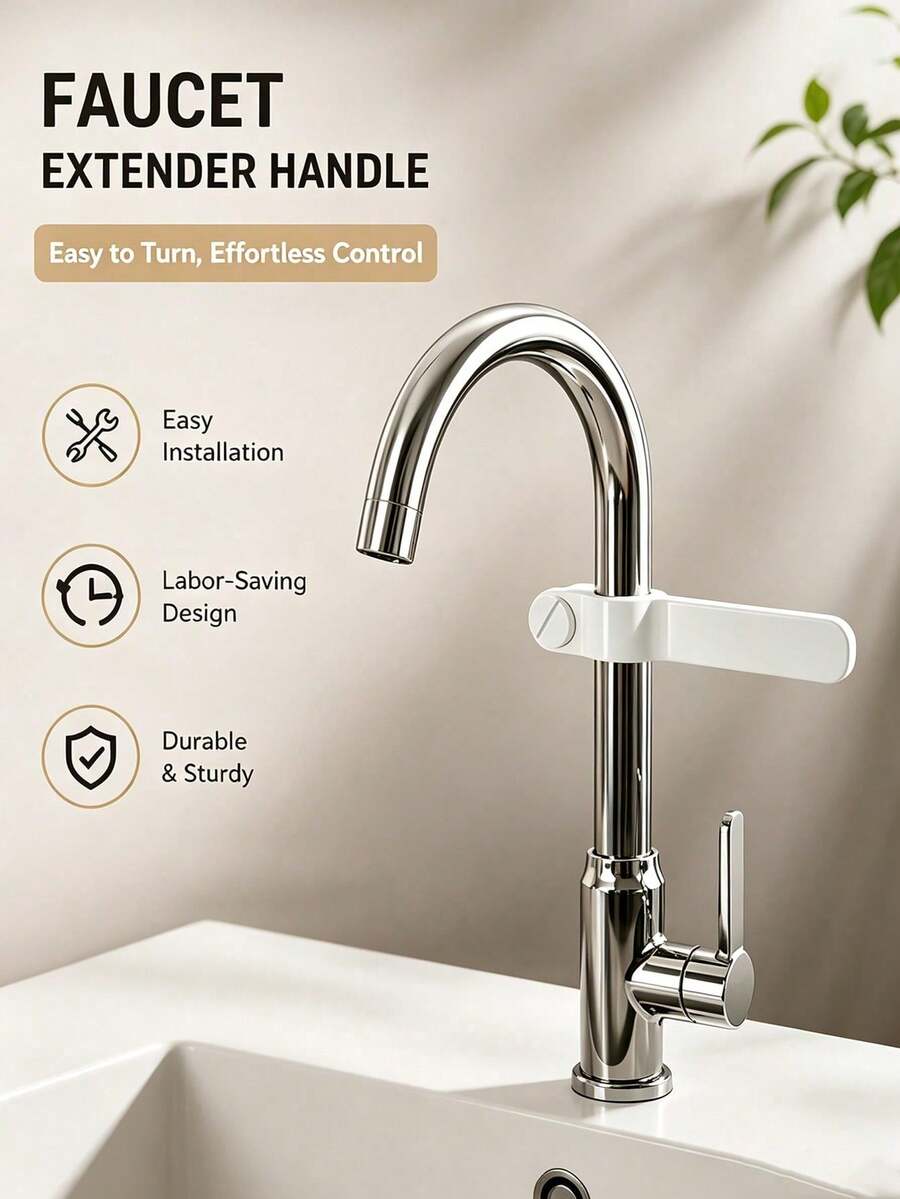 2/1pc Adjustable Faucet Towel Rack, Universal Faucet Mount Towel Holder, No-Drill Sink Storage Rack, Suitable For Kitchen Towels And Rags, Space-Saving Rag Drying Rack, Bathroom Kitchen Sink Accessories - Multicolor - View 1