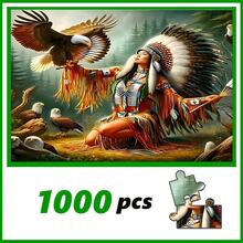 500pcs/1000pcs Adult Large Puzzle Gift, Family Interactive, Puzzle DIY Home Decor, Premium Family Fun Puzzle Designed For Birthday, Valentine's Day, Mother's Day, Thanksgiving, Easter, Halloween, Christmas, Gift Giving, Highly Favored By Puzzle Enthusiasts - Multicolor - View 8