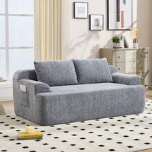 Modular Sofa Grey 2 Seat - Memory Foam Cloud Chair - 灰色雙座 - 查看 8