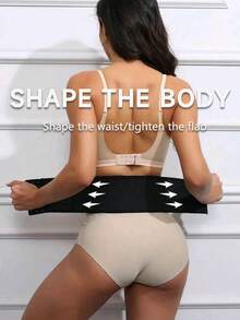 1pc Women's Adjustable Waist Cincher, Breathable And Sweat-Absorbing, Waist Training Fitness Accessory, Suitable For Weight Loss And Waist Shaping - Multicolor - View 8