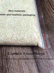 30入/包 防霉防潮防濕可重複使用密封袋，透明食品儲存真空保鮮收納袋，適用於廚房保鮮、浴室防潮、旅行收納 - 無色 - 查看 8