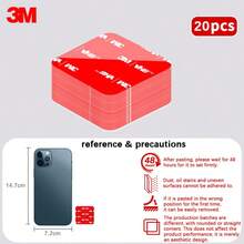 3M Double-Sided Adhesive VHB Tape - Film - Strong - Fixed - Waterproof - High Viscosity - Transparent Adhesive - Transparent - View 21
