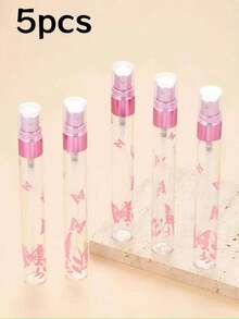Botol Semprot Parfum Butterfly 10ML (1 buah) - Berwarna merah muda - View 9
