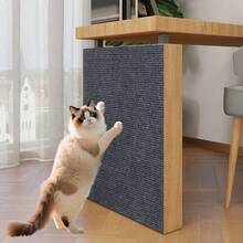 Cat Scratch Sofa Protector Fabric Furniture Scratch Pad, Trimmable Self-Adhesive Repair Patch, Sofa Scratch Board Wall Sticker - 30 X 30 cm - View 2