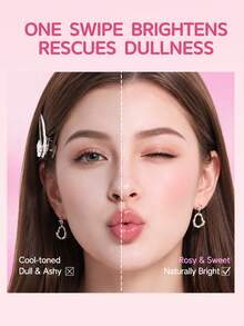 ROCK SWEET Dual-Tone Setting Powder - Sets Makeup, Controls Oil, Retouches, Conceals, Lightweight Loose Powder, Contours, Long-Lasting Makeup Effect (Perfect Gift) - Matt Purple - View 4