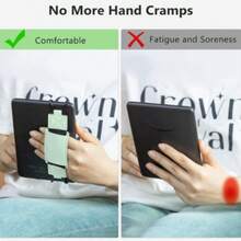 Secure Hand Strap Multifunctional Lightweight Finger Grip E-Reader Stand, Suitable For 6-8 Inch Kindle/Ko Bo/Voyaga/E-Book Tablet, High Elasticity - Multicolor - View 3