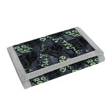 Tri-Fold Wallet With Zipper Pocket For Coins, Bill Compartment, Photo Card Slot And Key Ring - Multicolor - View 5