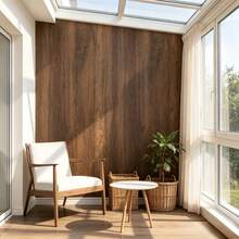 1 Roll Self-Adhesive PVC Wallpaper, Waterproof, Removable Without Damaging Walls, 17.7 Inches * 39.3/118.1/196.8 Inches, Realistic Wood Grain Furniture Refurbishment Sticker, Suitable For Bedroom, Living Room, Entryway And Windowsill - Wood Grain 3 - View 8