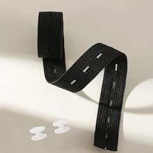1pc Lace Trim Waistband With Hem Adjustment, Suitable For T-Shirts, Dresses, Shirts, Invisible Button Extender, Can Shorten Clothing, Non-Tight Hem Adjuster, Suitable For Sweaters, Shirts, Pants (Neutral Home Sewing Tool) - Multicolor - View 17