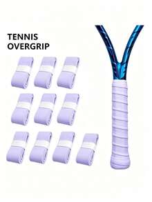 3/5/10pcs Super Comp Racquet Tennis Grip Tape, Anti-Slip Wear-Resistant Absorbent Overgrip, Outdoor Training Replacement Grip, Universal Padel, Badminton, Tennis Racket Sports Accessories - Multicolor - View 31