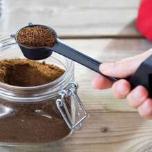 Long Handle Giraffe Shaped Coffee Spoon, Cute Coffee Bean/Coffee Powder Measuring Spoon, 1 Tablespoon Capacity, Plastic Material, Easy To Use And Stir, Ideal Gift For Coffee Lovers - Multicolor - View 3