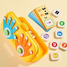 1 Set Finger Counting Math Toy, Number Calculation Game, Addition And Subtraction, Montessori Educational Toy, Early Math Learning, Perfect Gift For Halloween, Christmas And Thanksgiving - Multicolor - View 8