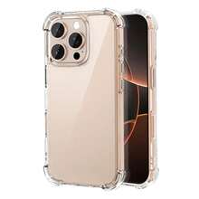 Transparent Four-Corner Anti-Fall Non-Yellowing Soft Case Compatible With IPhone 18 Pro 18 Pro Max, Anti-Fall Anti-Shock Clear Phone Case Suitable For IPhone 17 Pro Max 16 Pro Max 17e 16e 15 13 14 Plus 11 12 Mini XS Max XR - Clear - View 10