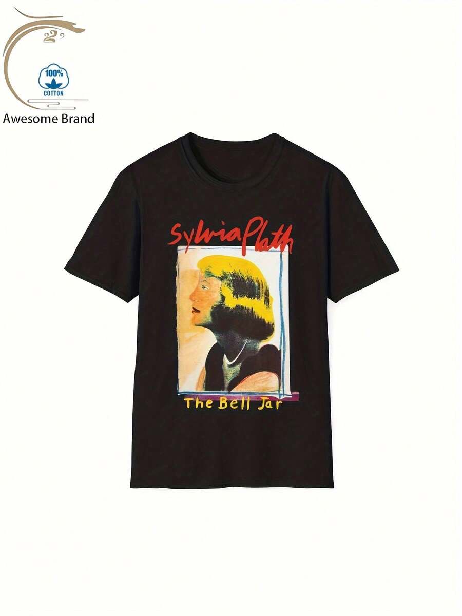 Men T-Shirts - 黑色 - 查看 1