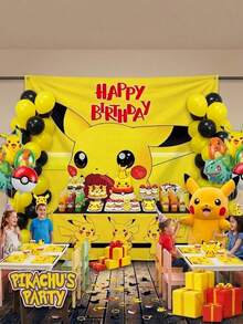 Four -Themed Backdrops, Perfect For Birthday Parties, Photography Props, Outdoor Backdrops, Bedroom Decorations, And Furniture Decor. Ideal For Fans! - Multicolor - View 2