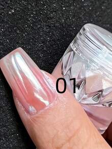 10罐/組 極光冰感美甲粉末套組，專業美甲師用品，美甲裝飾 - 彩色 - 查看 2