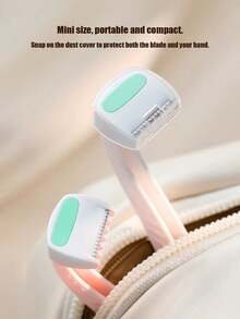 Mini Intimate Hair Razor Set - Personal Hygiene Bikini Line Trimmer For Women Men Pubic Leg Armpit Upper Lip Hair - Baby Pink - View 7