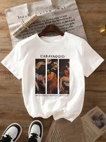 Women T-Shirts - 白色 - 查看 1