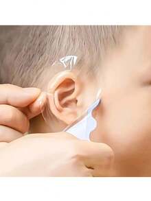 10/50pcs Baby Bath Waterproof Ear Stickers, Baby Bath Ear Covers, Children Bath Ear Protection Stickers - Multicolor - View 7