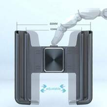 Dudukan Ponsel Mobil Mini Baru, Klip Ventilasi Udara Tak Terlihat, Kait Logam, Dudukan Navigasi, Rotasi 360° Horizontal Vertikal Miring, Universal Stabil Anti Guncangan, Pemasangan Satu Tangan, Tidak Menghalangi Pandangan, Kompatibel dengan Ponsel 4-7 Inci - MultiWarna - View 5