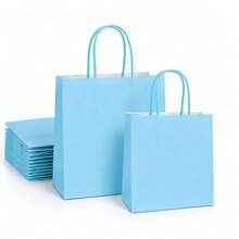 1/2pcs High-Quality,Classic Kraft Paper Bags – Simple, Elegant,Suitable For Birthdays, Weddings, Business Gifts, And Special Occasions - Kraft Paper Bags - View 4