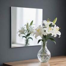 4pcs Round Acrylic Mirror Decorative Panels, Suitable For Wedding, Birthday, Anniversary, Christmas And Holiday Decoration, Can Be Used For Tabletop Decor, Multiple Scenes, Room Decoration And Mirror Material - Multiple Styles - View 7