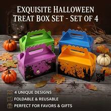 KEXINGYIYI 4/12/24pcs Halloween Gift Boxes Party Packaging Supplies - View 4