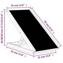 Solid Wood Fir Dog Ramp - 70 X 35 cm - View 9