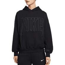 Nike/Nike Authentic New Women's French Terry Hooded Pullover Sweatshirt HQ5888-010 - HQ5888-010 - View 8