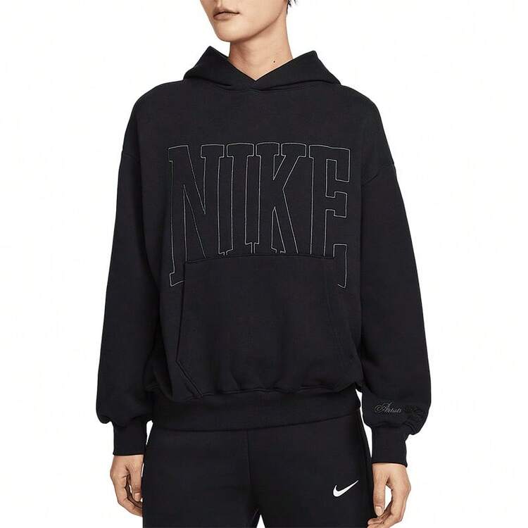 Nike/Nike Authentic 新款女款法式毛圈布連帽套頭運動衫 HQ5888-010 - HQ5888-010 - 查看 8