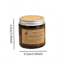 Aromatherapy Candle 4-Piece Set/1-Piece Set, Soy Wax, Plant Fragrance, Anniversary Celebration, Rich Floral Fragrance, Wedding, Valentine's Day Gift, Work, Birthday Gift, Party, Living Room Decoration And Other Scenes. Exquisite Gift Candles - Brown - View 4