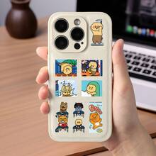8pcs Kakaofriends Cut-Out Stickers Cute Adorable Decorative Planner Material Waterproof Stickers - Multicolor - View 4