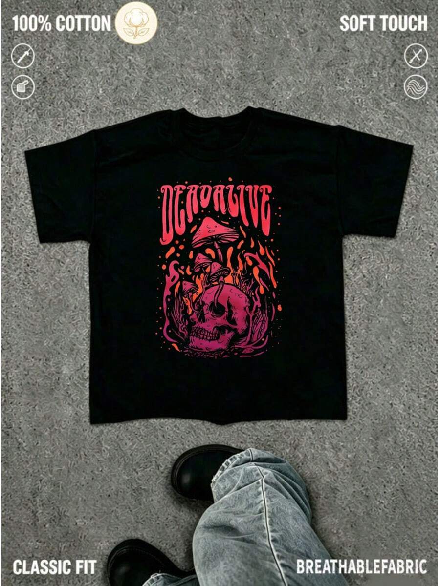 Camisetas de hombre - negro - Ver 1