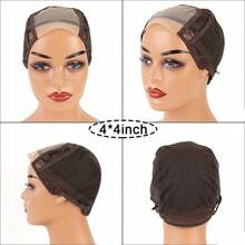 13x4 13x6 4x4 Lace Wig Cap, Adjustable Ventilating Wig Making Cap For DIY Wigs, Brown & Black Available, Halloween - View 6