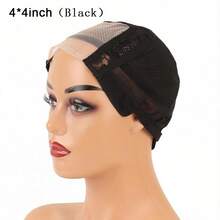 13x4 13x6 4x4 Lace Wig Cap, Adjustable Ventilating Wig Making Cap For DIY Wigs, Brown & Black Available, Halloween - View 14